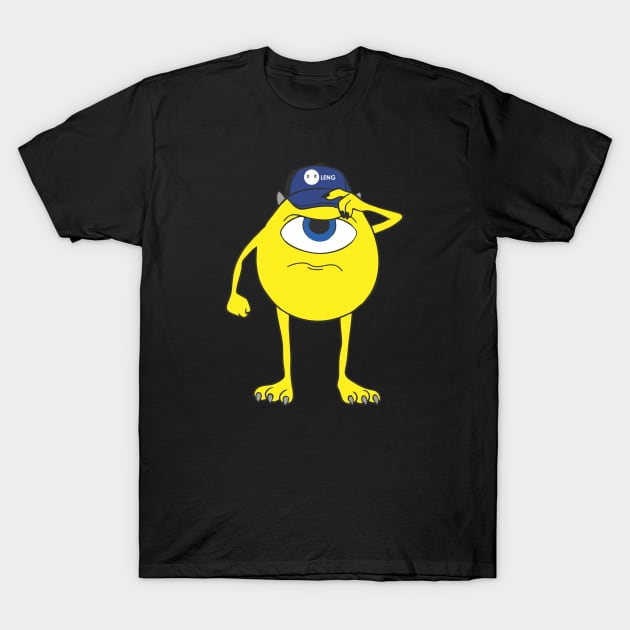 Yellow monster cartoon characters T-Shirt by sansan